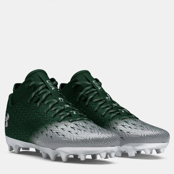NEW Under Armour  Men\'s UA Spotlight 4 MC Football Cleats Green main image 10